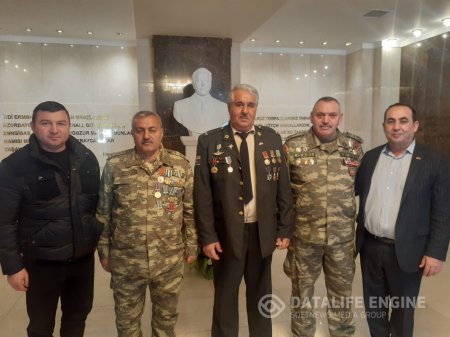 Qərbi Azərbaycan İcmasında Veteranlarla görüş