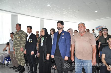 Sabirabad rayonunda "Fiziki məhdudiyyətli şəxslərin cəmiyyətə inteqrasiyası" mövzusunda tədbir keçirilib - FOTOLAR