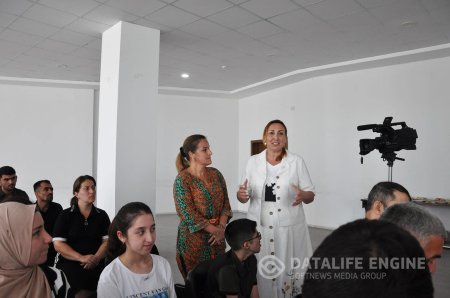 Sabirabad rayonunda "Fiziki məhdudiyyətli şəxslərin cəmiyyətə inteqrasiyası" mövzusunda tədbir keçirilib - FOTOLAR