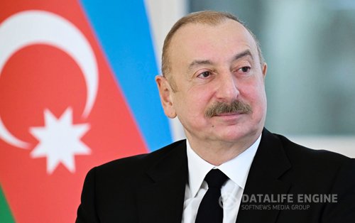 Prezident həmkarını təbrik etdi